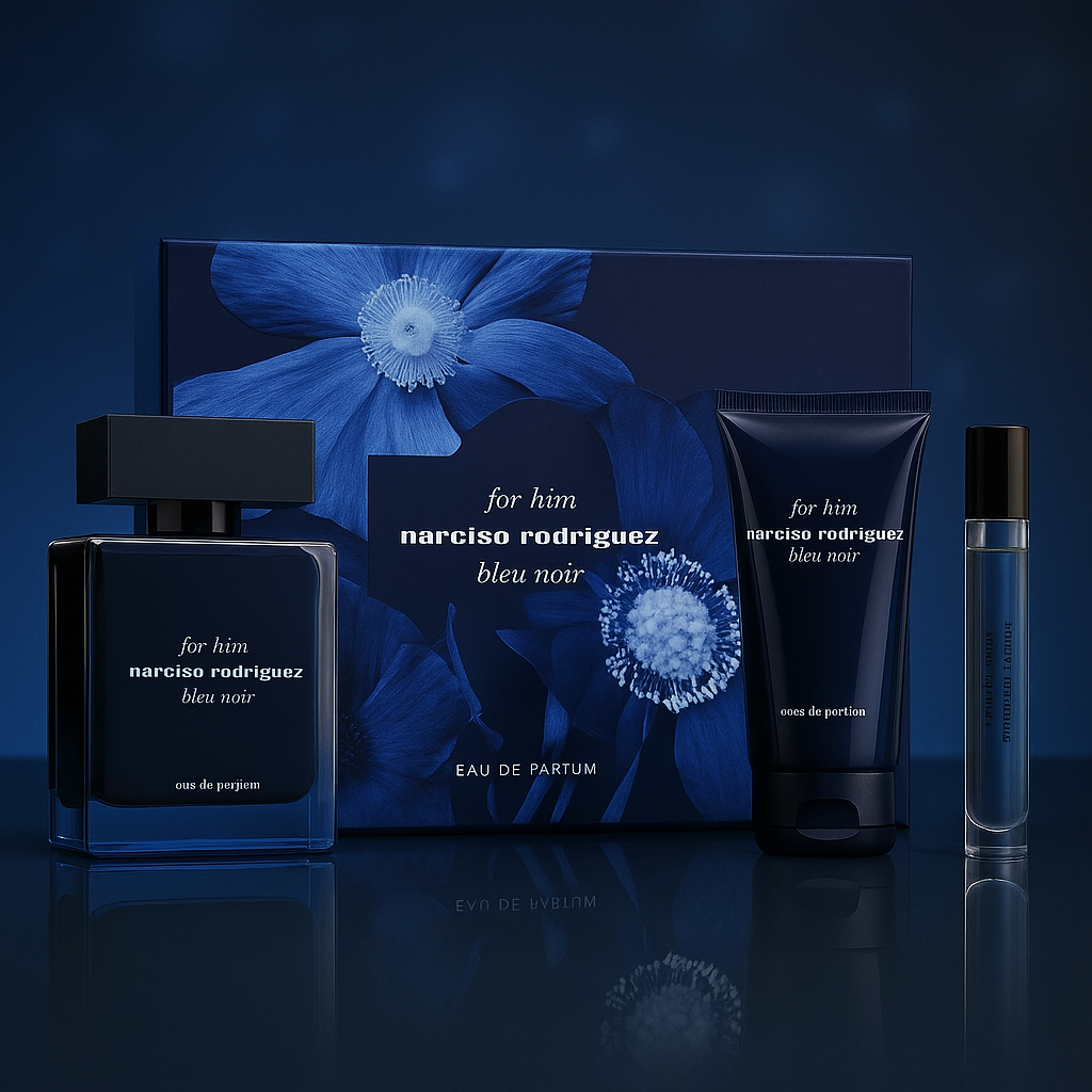 Gift Set Narciso Rodriguez For Him Bleu Noir